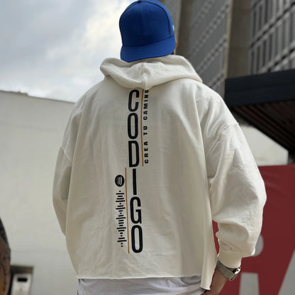 Hoodie No Signal White